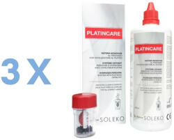 Soleko Platincare (3 x 360 ml) (B 3 x SOL PLCARE 360 ML) Lichid lentile contact