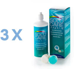 Menicon SOLO-Care Aqua (3 x 360 ml) (B 3 x SCA360) Lichid lentile contact