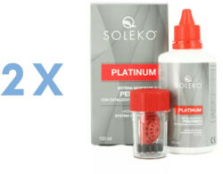 Soleko Platinum (2 x 100 ml) Lichid lentile contact