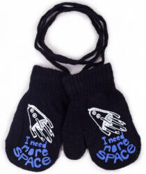  Yo! Bébi téli kesztyű 10 cm - Fekete Rakéta - babyshopkaposvar