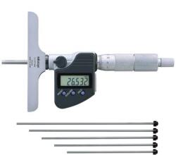 Mitutoyo Digitális mélységmérő mikrométer cserélhető rúddal, 0-150 mm, 0.001 mm, 101.6x16 mm (329-250-30) (329-250-30) - dwdszerszam