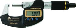 Mitutoyo Digimatic QuantuMike IP65 digitális mikrométer 2 mm-es orsómenet emelkedéssel, 0-25 mm, 0.001 mm (293-140-30) (293-140-30) - dwdszerszam