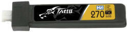  Tattu LiPo 270mAh 3.8V 75C 1S1P JST-PHR 2.0 akkumulátor (5db) - szalaialkatreszek - 10 490 Ft