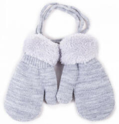  Yo! Bébi téli kesztyű 10 cm - Szürke
