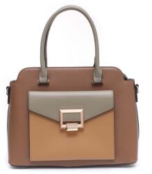 Dollcini Modern női táska - Bronzszín (357914_BB5193_brown)