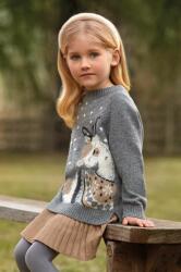 MAYORAL gyerek pulóver szürke, könnyű - szürke 134 - answear - 13 990 Ft
