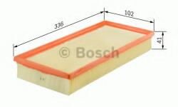 Bosch Filtru aer CITROEN BERLINGO (MF) (1996 - 2016) BOSCH 1 457 433 158