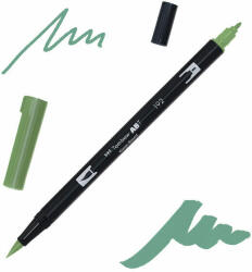 Tombow abt dual brush pen kétvégű filctoll - 192, asparagus