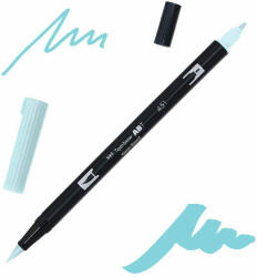 Tombow abt dual brush pen kétvégű filctoll - 451, sky blue