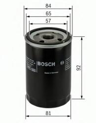 Bosch Filtru ulei HONDA CIVIC VII Hatchback (EU, EP, EV) (1999 - 2006) BOSCH 0 986 452 036