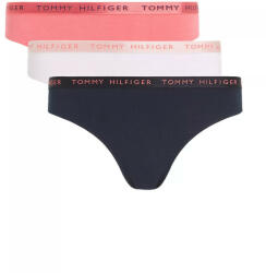 Tommy Hilfiger 3PACK tanga damă Tommy Hilfiger multicolor (UW0UW04889 0V5) L (177404)
