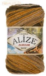 alize BURCUM BATIK - Mustár-zöld-barna melír - 5850