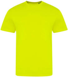 Just Ts Rövid ujjú electric tri-blend póló, Just Ts JT004, Electric Yellow-S