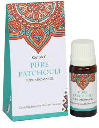 Goloka Patchouli (Tiszta Pacsuli) Indiai Illóolaj (10 ml)