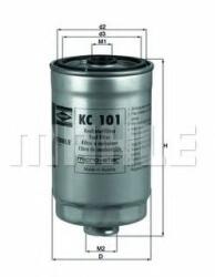 Mahle Original Filtru combustibil HYUNDAI MATRIX (FC) (2001 - 2010) MAHLE ORIGINAL KC 101