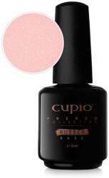 Cupio Ingrijire Unghii Rubber Base French Collection Blush Shimmer Gold Coat 15 ml