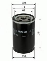 Bosch Filtru ulei PEUGEOT BOXER caroserie (230L) (1994 - 2002) BOSCH 0 451 203 201