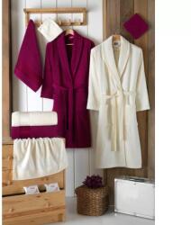  Set Baie Luisa 10 Piese, Halate si Prosoape pentru El si Ea - HEP137 Prosop