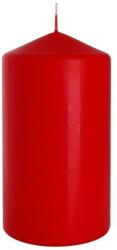 BISPOL Lumânare cilindrică 80x150 mm, roșie - Bispol