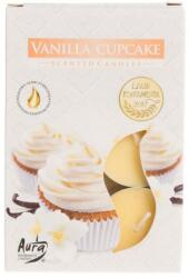 BISPOL Set lumânări Vanilla Cupcake - Bispol Vanilla Cupcake Scented Candles 6 buc