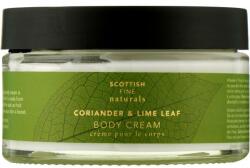 Scottish Fine Soaps Cremă pentru corp Coriandru și frunze de lime - Scottish Fine Soaps Naturals Coriander & Lime Leaf Body Cream 200 ml