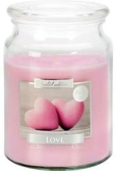 BISPOL Lumânare aromată Love - Bispol Premium Line Scented Candle Love 500 g