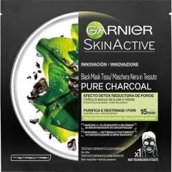 Garnier Mască de țesut pentru față - Garnier Skin Active Pure Charcoal Mask 28 g
