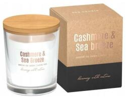 BISPOL Lumânare parfumată din soia Cașmir și briză de mare - Bispol Cashmere &Sea Breeze Soy Candle 130 g