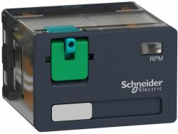 Schneider Electric RPM41ED Dugaszolható teljesítményrelé, 15 A, 4 CO, 48 V DC Harmony Electromechanical Relays (RPM41ED)