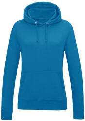 Just Hoods AWJH001F WOMEN'S COLLEGE HOODIE (awjh001fshb-m) - polokozpont