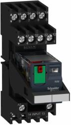Schneider Electric RXM4AB2B7PVM Harmony RXM miniatűr relé, 4CO, 6A, 24VAC, tesztgomb, LED, vegyes elrendezésű Harmony Electromechanical Relays (RXM4AB2B7PVM)