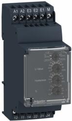 Schneider Electric RM35UA12MW Harmony Control feszültségfigyelő relé, 2CO, 5A, 24…240VAC/DC, mérési tart. : 0, 05…5V Harmony Control Relays (RM35UA12MW)