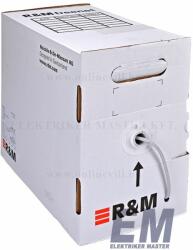 R&M FTP internet lan kábel Cat5e (F/UTP PVC 200MHz) tömör réz vezeték R&M 300317 Gyengeáramú vezetékek és kábelek (Cable 000226_305)