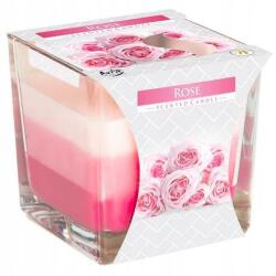 BISPOL Lumânare aromată Rose - Bispol Scented Candle Rose 170 g