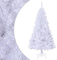  Pom de crăciun artificial cu ramuri groase, alb, 150 cm, pvc (321038)