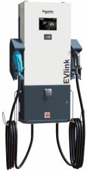 Schneider Electric EVD1S24THB2 Fast charging station, EVlink, DC fast charger, 24 kW, SAE CCS / CHAdeMO / T2S connectors, wall mount EVlink Fast charge (EVD1S24THB2)