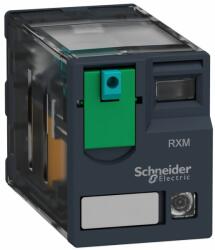 Schneider Electric RXM4GB2BD Harmony RXM miniatűr relé, 4CO, 3A, 24VDC, tesztgomb, LED, alacsony szintű Harmony Electromechanical Relays (RXM4GB2BD)