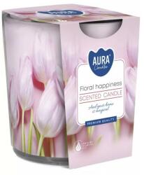BISPOL Lumânare aromată Floral Happiness - Bispol Scented Candle Floral Happiness 100 g