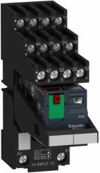 Schneider Electric RXM4AB1P7PVS Harmony RXM miniatűr relé, 4CO, 6A, 230VAC, tesztgomb, elválasztott elrendezésű Harmony Electromechanical Relays (RXM4AB1P7PVS)