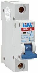 Gmv GMV GMB1-63.1PC32 Kismegszakító 1 pólus C 32A kismegszakító (000034T)