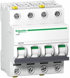 Schneider Electric A9F08401 ACTI9 iC60H kismegszakító, 4P, D, 1A kismegszakító (A9F08401)