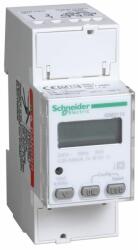 Schneider Electric A9MEM2110 iEM2110 1 fázisú fogyasztásmérő 63A kijelzővel, kWh és kvarh impulzus kimenet 2 tarifa, 4 negyedes fogyasztásmérés, MID fogyasztás (A9MEM2110)