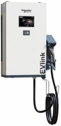 Schneider Electric EVD1S24T0B Fast charging station, EVlink, DC fast charger, 24 kW, SAE CCS connector, wall mount EVlink Fast charge (EVD1S24T0B)