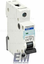 Tracon Tracon Kismegszakító 1P B 32A 6kA TDZ-1B-32 kismegszakító (TRCNTDZ-1B-32)