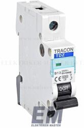 Tracon Tracon Kismegszakító 1P B 13A 6kA TDZ-1B-13 kismegszakító (TRCNTDZ-1B-13)