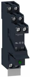 Schneider Electric RSB1A160P7PV Harmony RSB interfész relé foglalattal, védődiódával, 1CO, 16A, 230VAC Harmony Electromechanical Relays (RSB1A160P7PV)