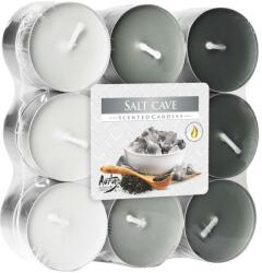 BISPOL Lumânări aromate Salt Cave, 18 buc - Bispol Salt Cave Scented Candles 18 buc