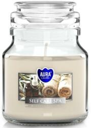BISPOL Lumânare aromată Spa Care - Bispol Aura Scented Candle Self Care Spa 500 g