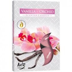 BISPOL Set lumânări Vanilla-Orchid - Bispol Vanilla-Orchid Scented Candles 6 buc