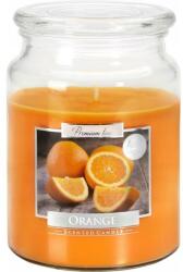 BISPOL Lumânare aromată Orange - Bispol Premium Line Aura Orange 500 g